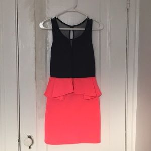 Black and pink Charlotte Russe dress